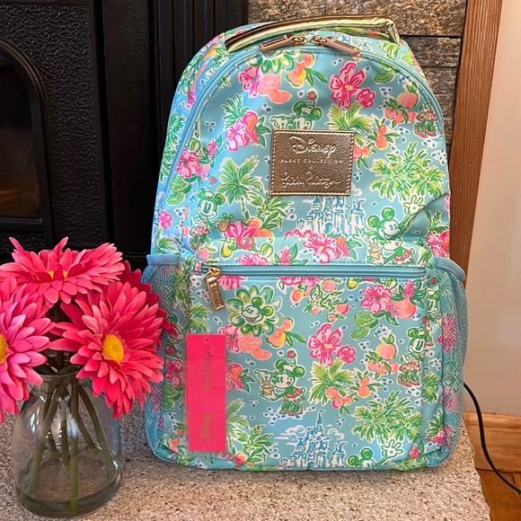 Lilly Pulitzer Handbags - NWT Lilly Pulitzer x Disney Backpack Hard to Find and Adorable💕